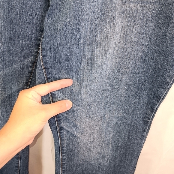 ana a new approach Jeans Bootcut 18 Medium Wash Blue Denim Stretch Cotton - Picture 4 of 8